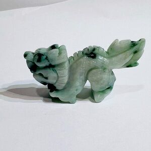 Burmese dragon jade  pendant